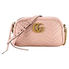 Gucci GG Marmont Shoulder Bag Matelasse Leather Small