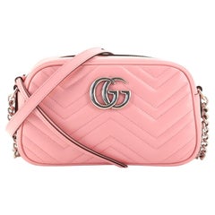 Gucci GG Marmont Shoulder Bag Matelasse Leather Small