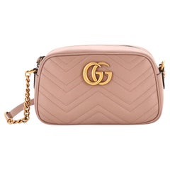 Gucci GG Marmont Shoulder Bag Matelasse Leather Small