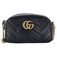 Gucci GG Marmont Shoulder Bag Matelasse Leather Small