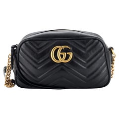 Gucci GG Marmont Shoulder Bag Matelasse Leather Small