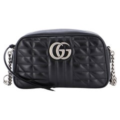 Gucci GG Marmont Shoulder Bag Mixed Matelasse Leather Small