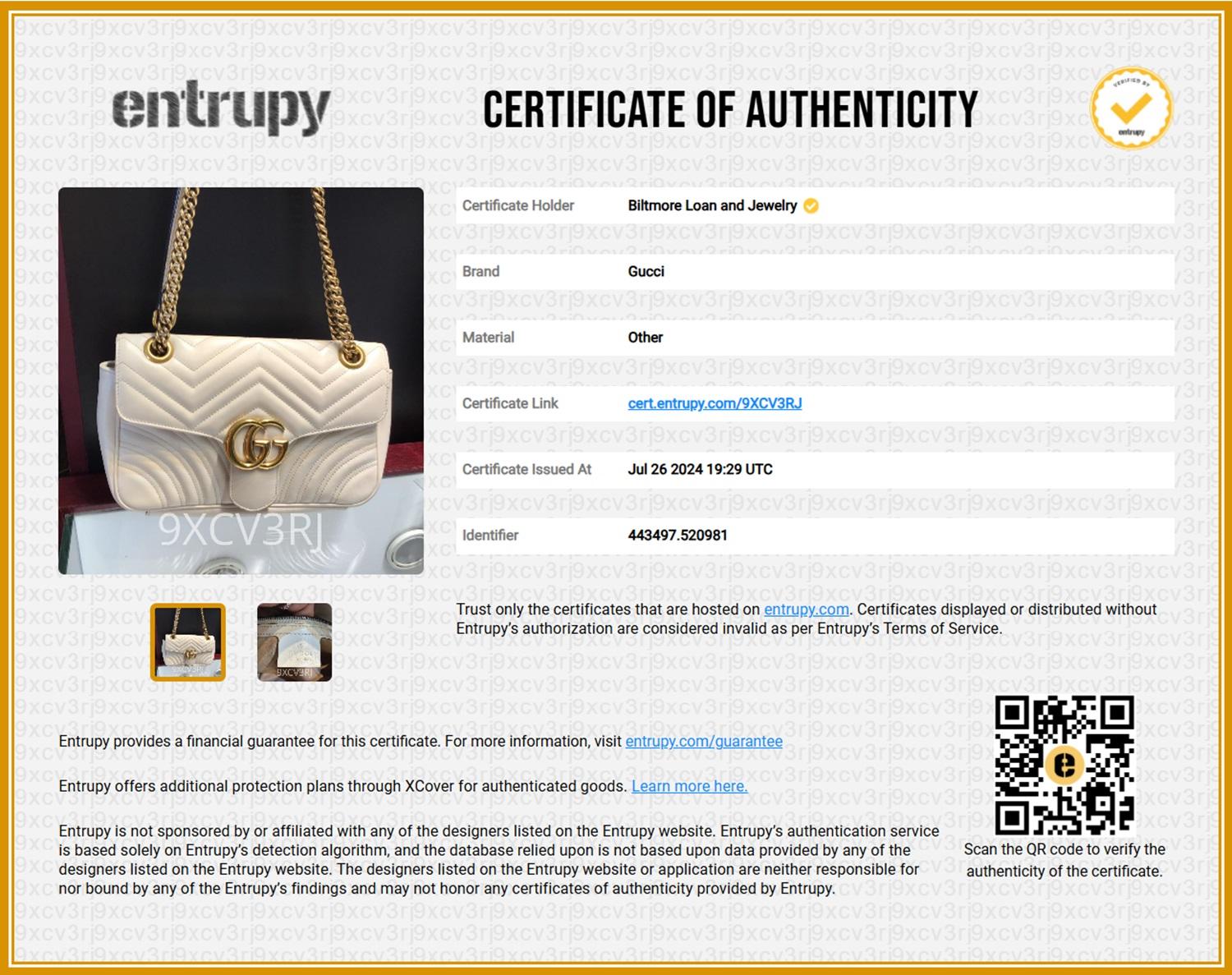 Gucci GG Marmont Small Matelassé Shoulder Bag For Sale 5
