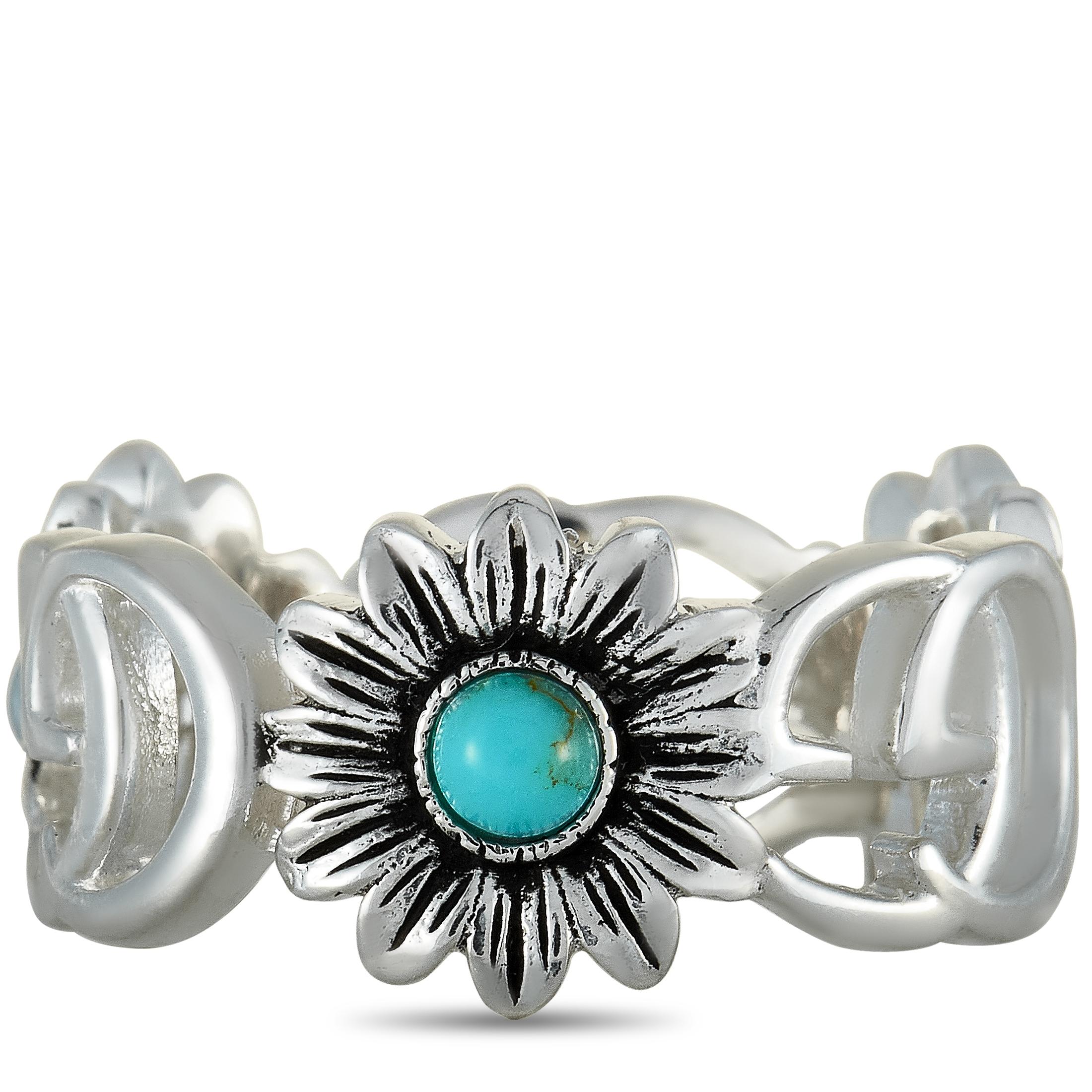 gucci mother of pearl ring