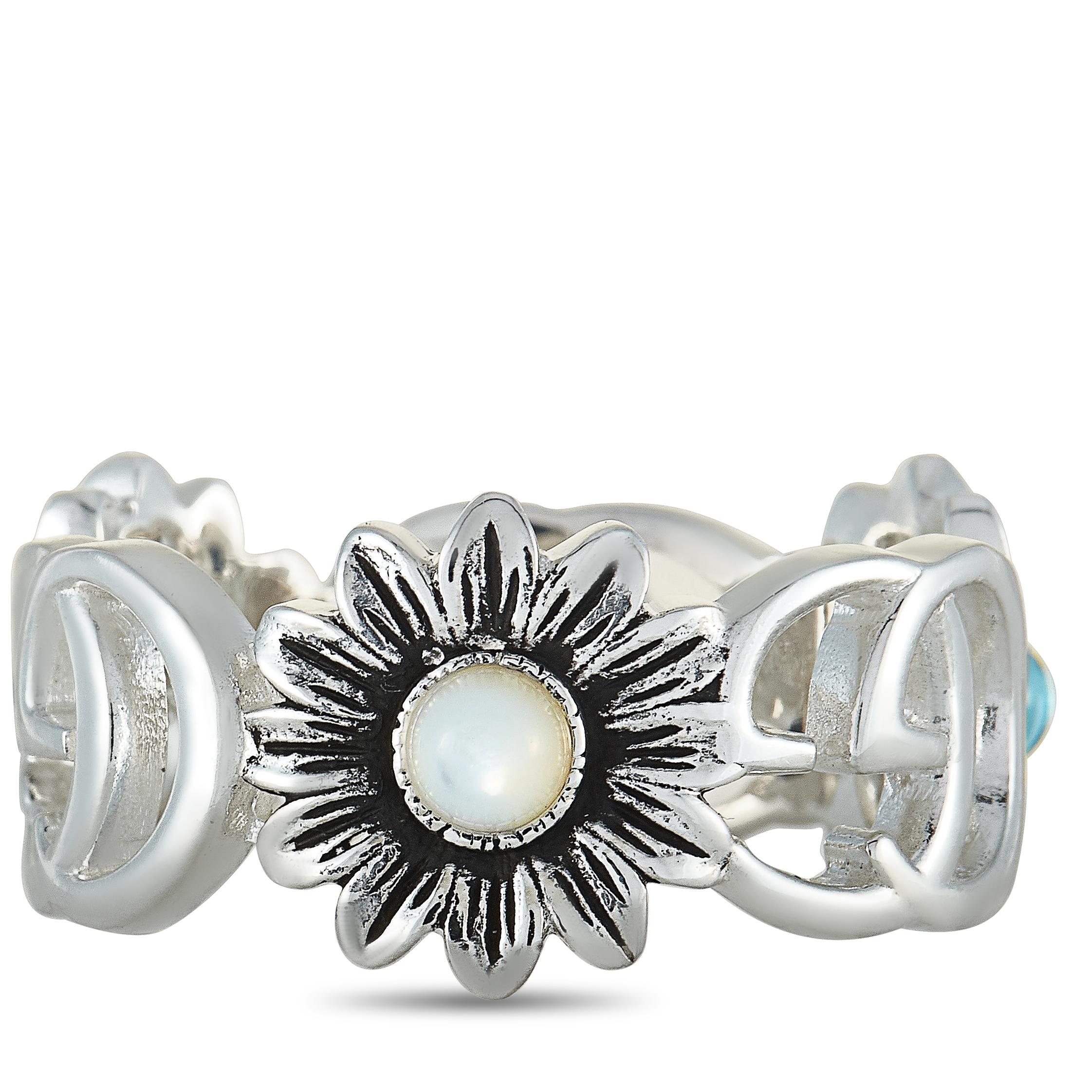 gucci turquoise ring