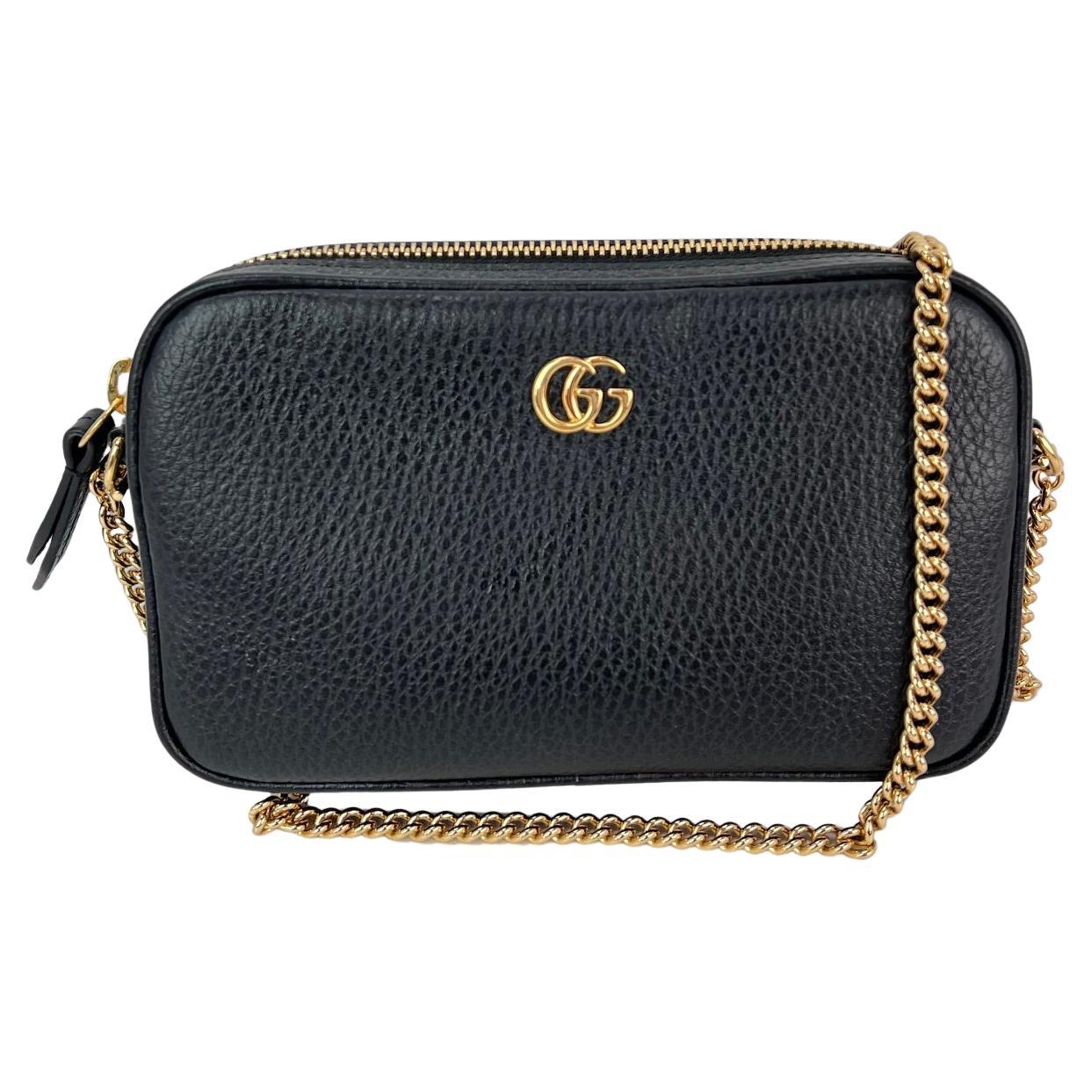 Bolso Crossbody Gucci GG Marmont Super Mini falta de piel de becerro en venta