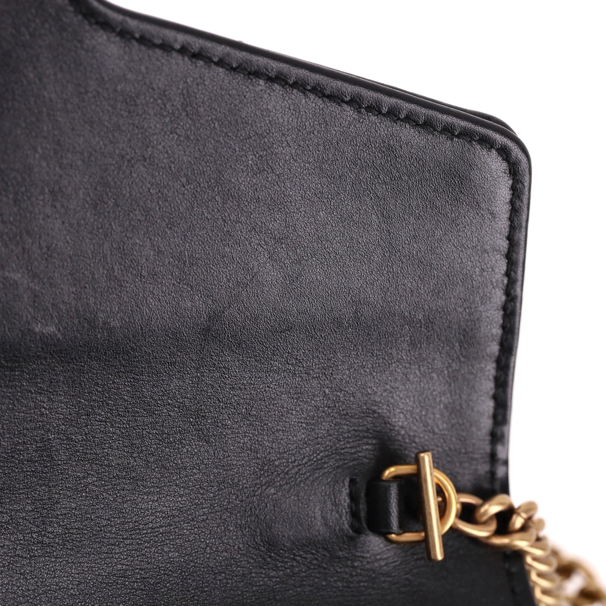 Gucci GG Marmont Super Mini Leather Bag For Sale 5