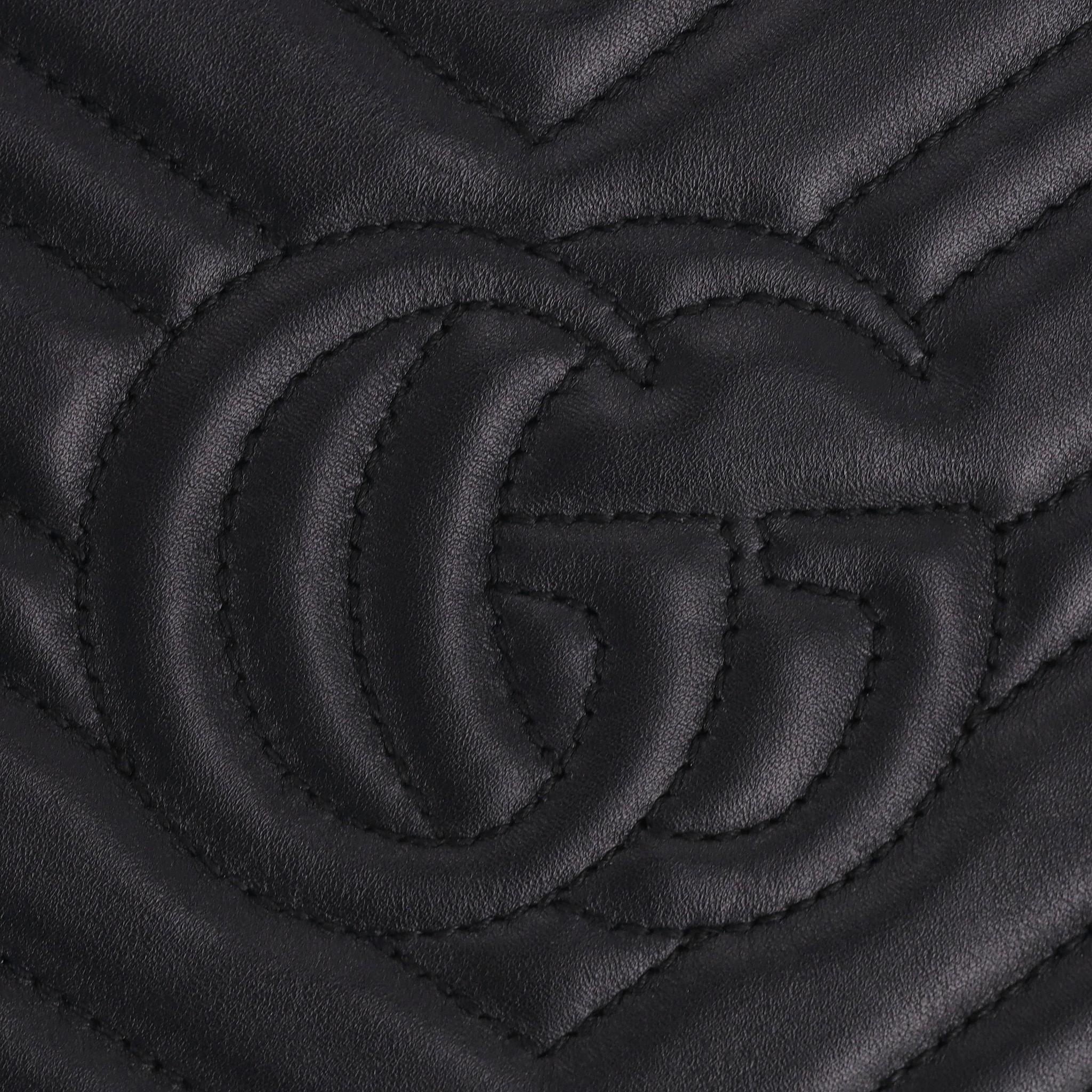 Gucci GG Marmont Super Mini Leather Bag For Sale 3