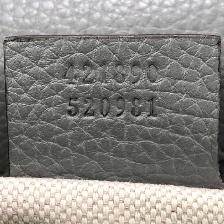 Gucci GG Marmont Top Handle Bag Leather Small at 1stDibs