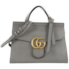 Gucci GG Marmont Top Handle Bag Leather Small