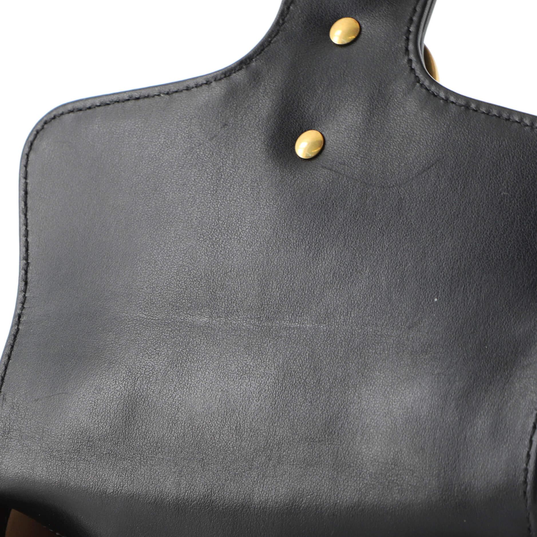 Women's or Men's Gucci GG Marmont Top Handle Flap Bag Matelasse Leather Mini