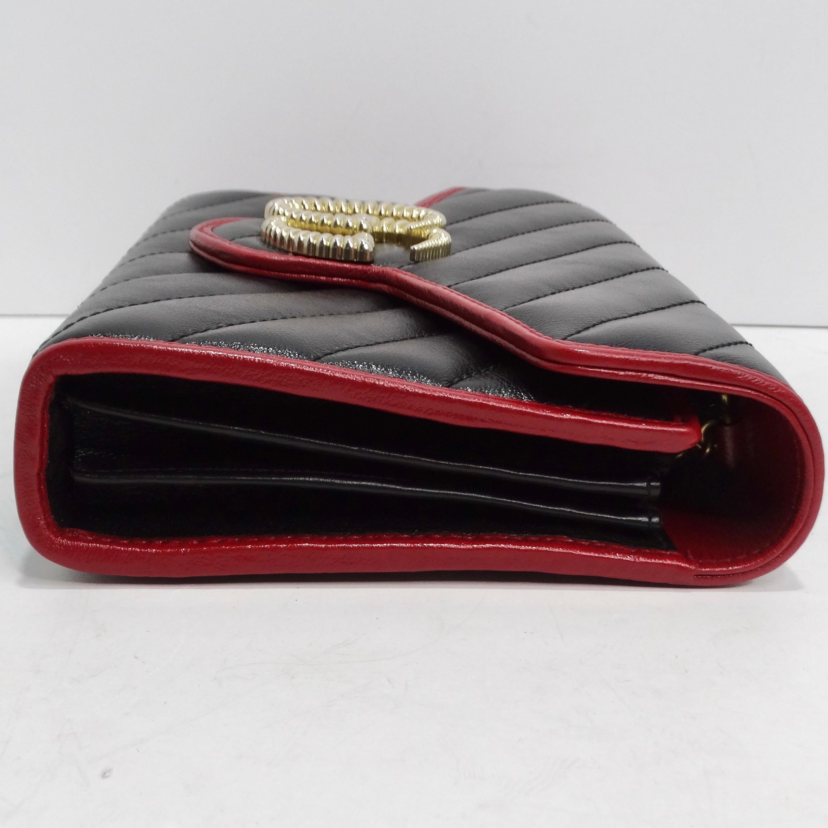 Gucci GG Marmont Torchon Wallet on Chain 5