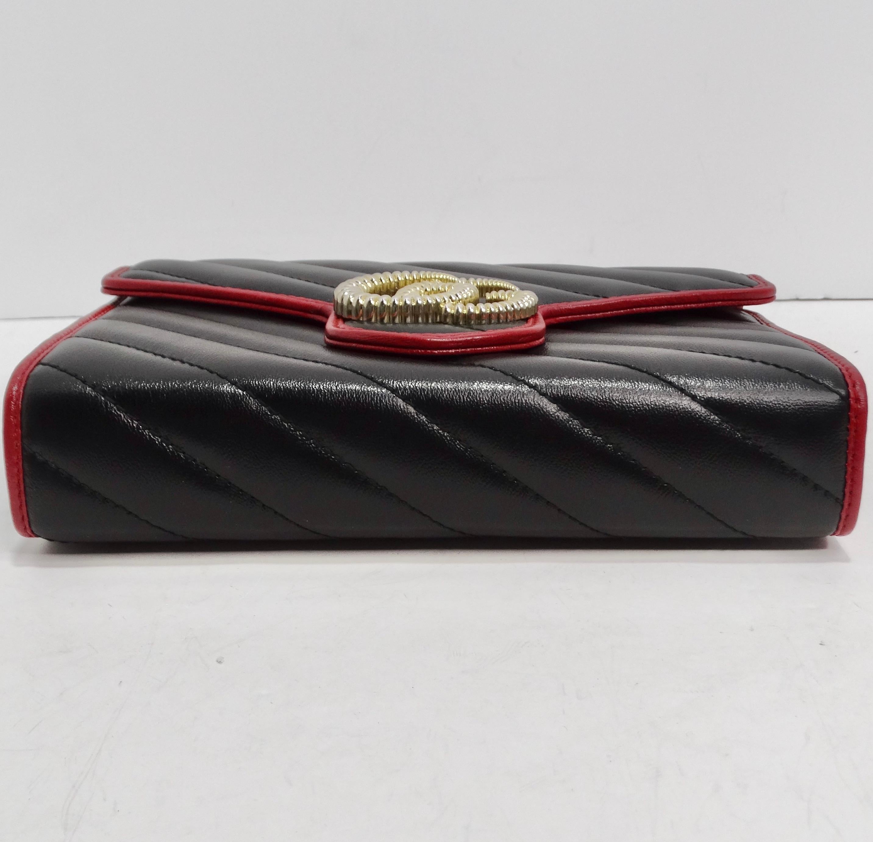 Gucci GG Marmont Torchon Wallet on Chain 4