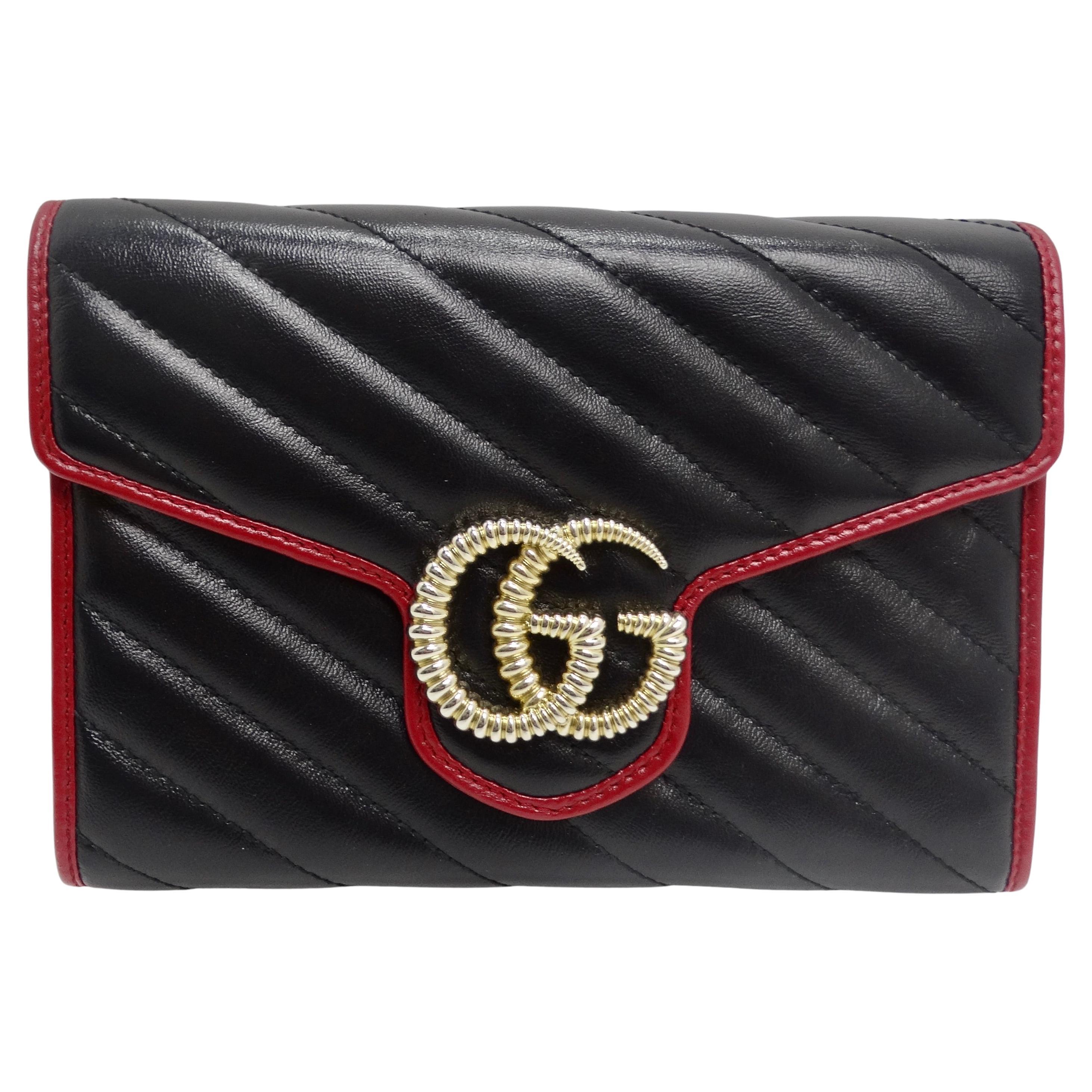 Gucci GG Marmont Torchon Wallet on Chain For Sale