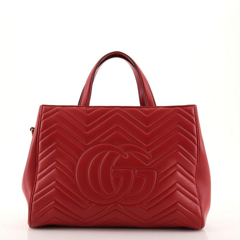 gucci marmont medium matelasse tote