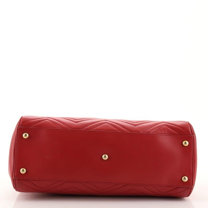 gg matelasse leather medium tote