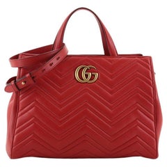 Gucci GG Marmont Tote Matelasse Leather Medium