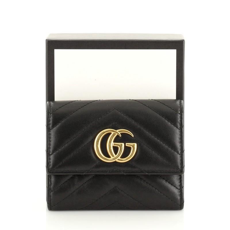 Gucci marmont trifold wallet shop