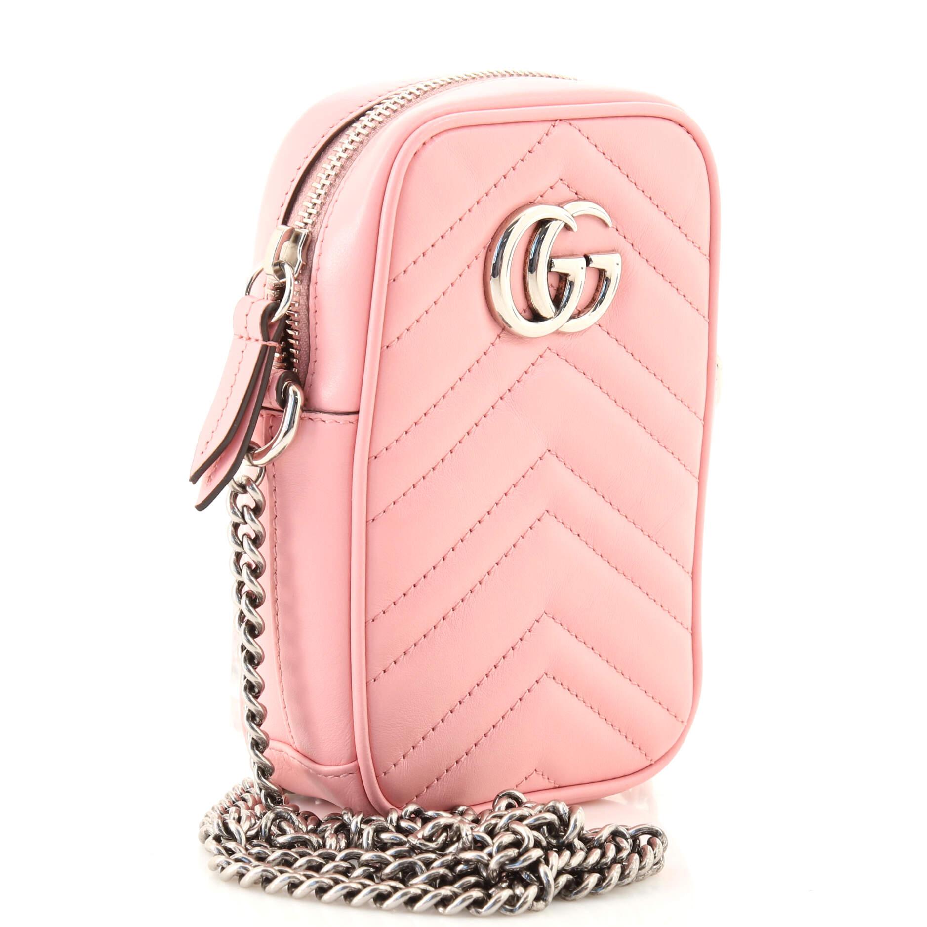 Gucci GG Marmont Vertical Phone Crossbody Bag at 1stDibs  gucci phone bag,  gg marmont mini bag vertical, gucci 598597