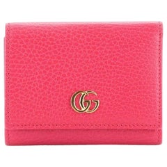 Gucci GG Marmont Wallet Leather Compact