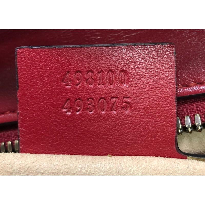 Gucci GG Marmont Zip Around Camera Bag Matelasse Leather Small 2