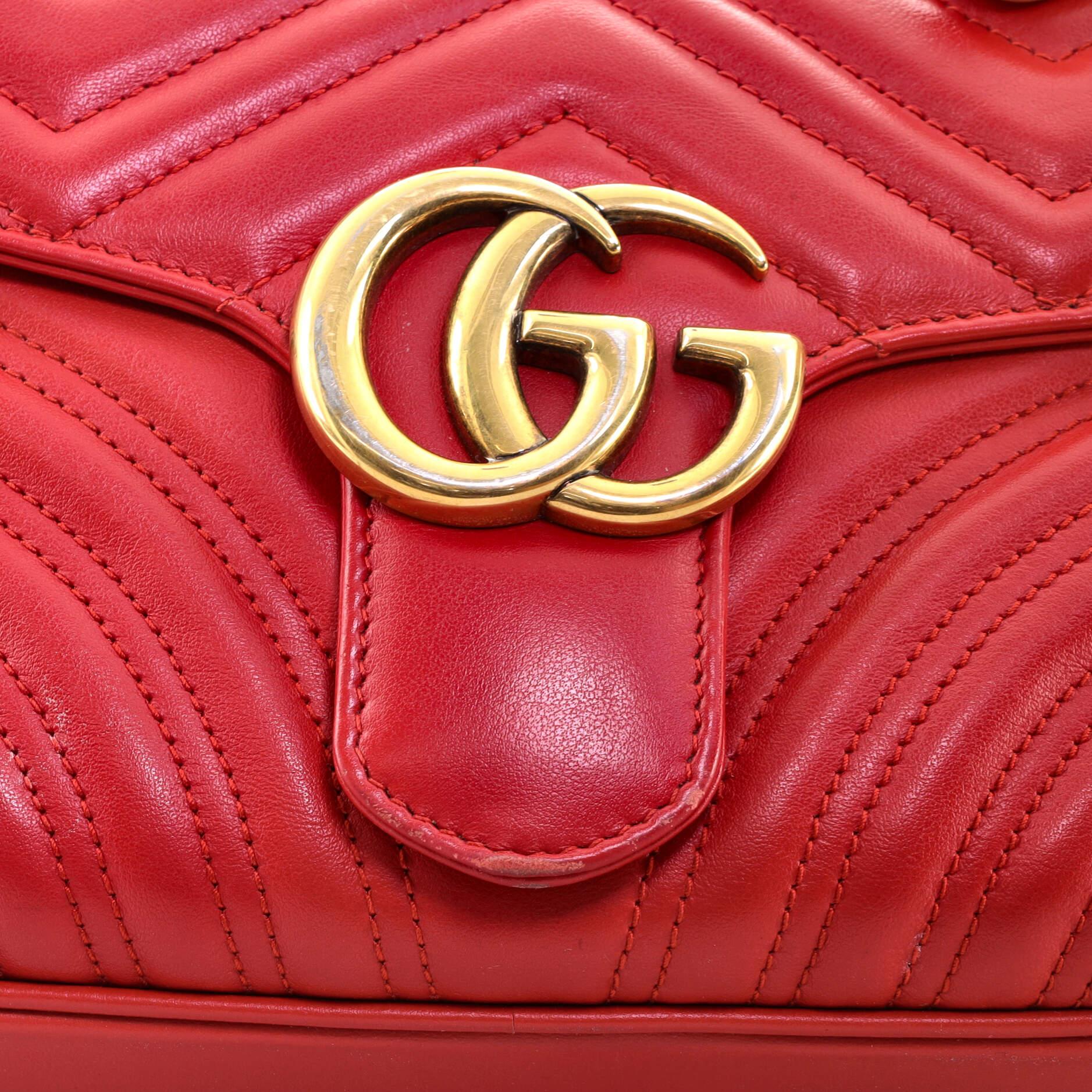 Red gucci camera bag discount