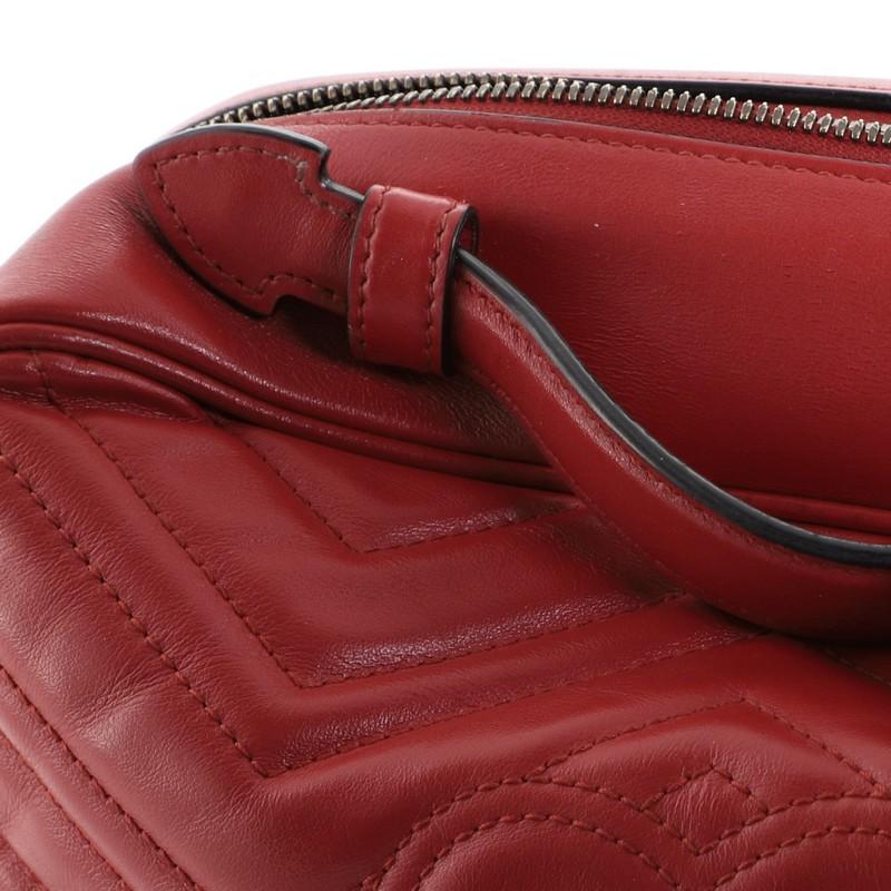 Gucci GG Marmont Zip Around Camera Bag Matelasse Leather Small 1