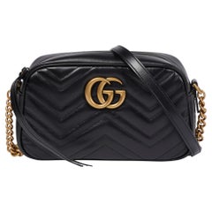 Gucci GG Marmot Matelasse Leather Mini Camera Bag