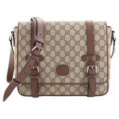 Gucci GG Messenger Bag GG Coated Canvas Medium