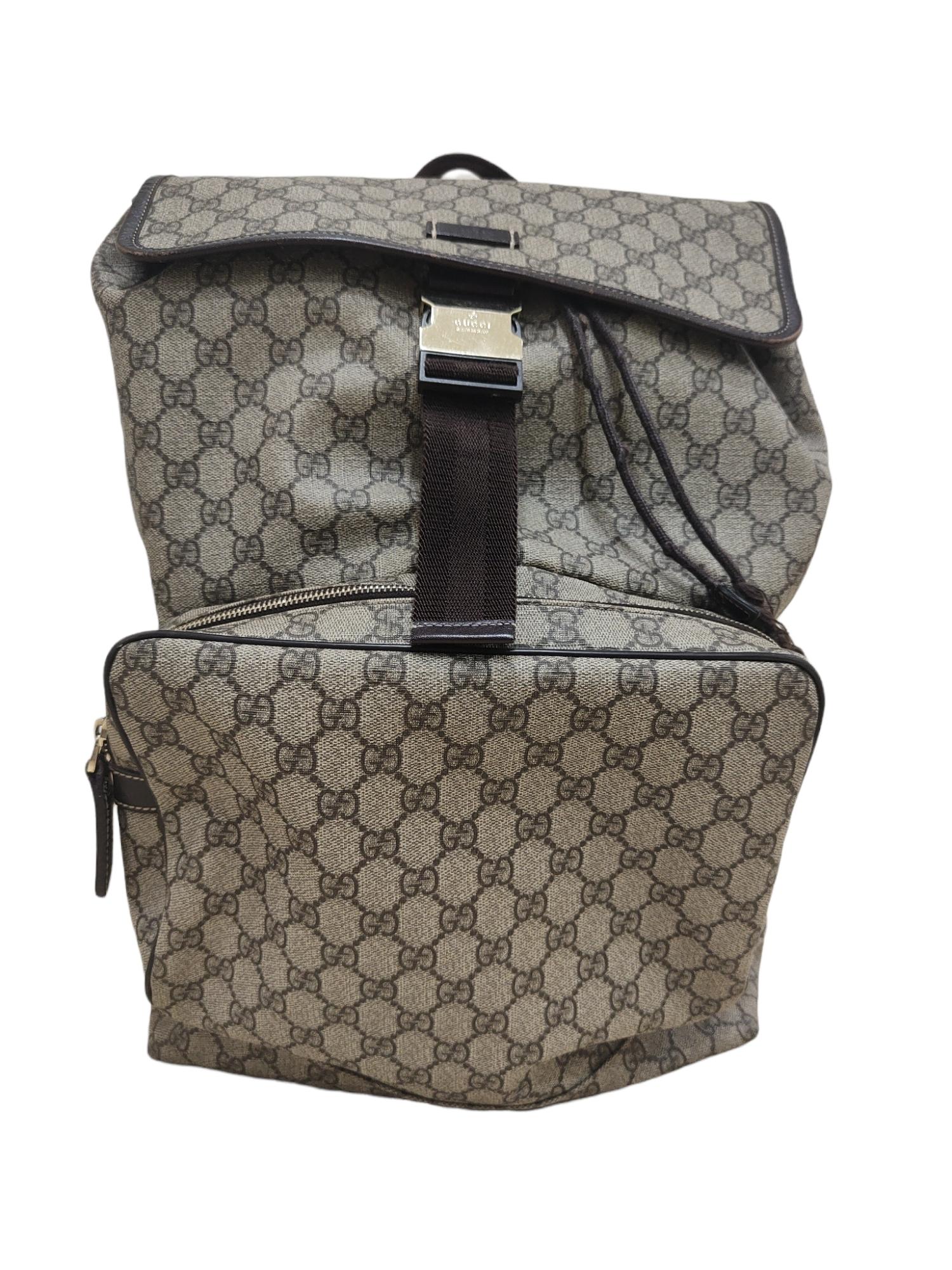 Gucci GG Monogram backpack
measurements: 43*31 cm, 18 cm depth