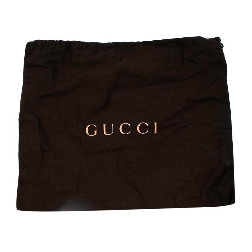 Gucci GG Monogram Canvas & Pink Leather Camera Bag For Sale 1