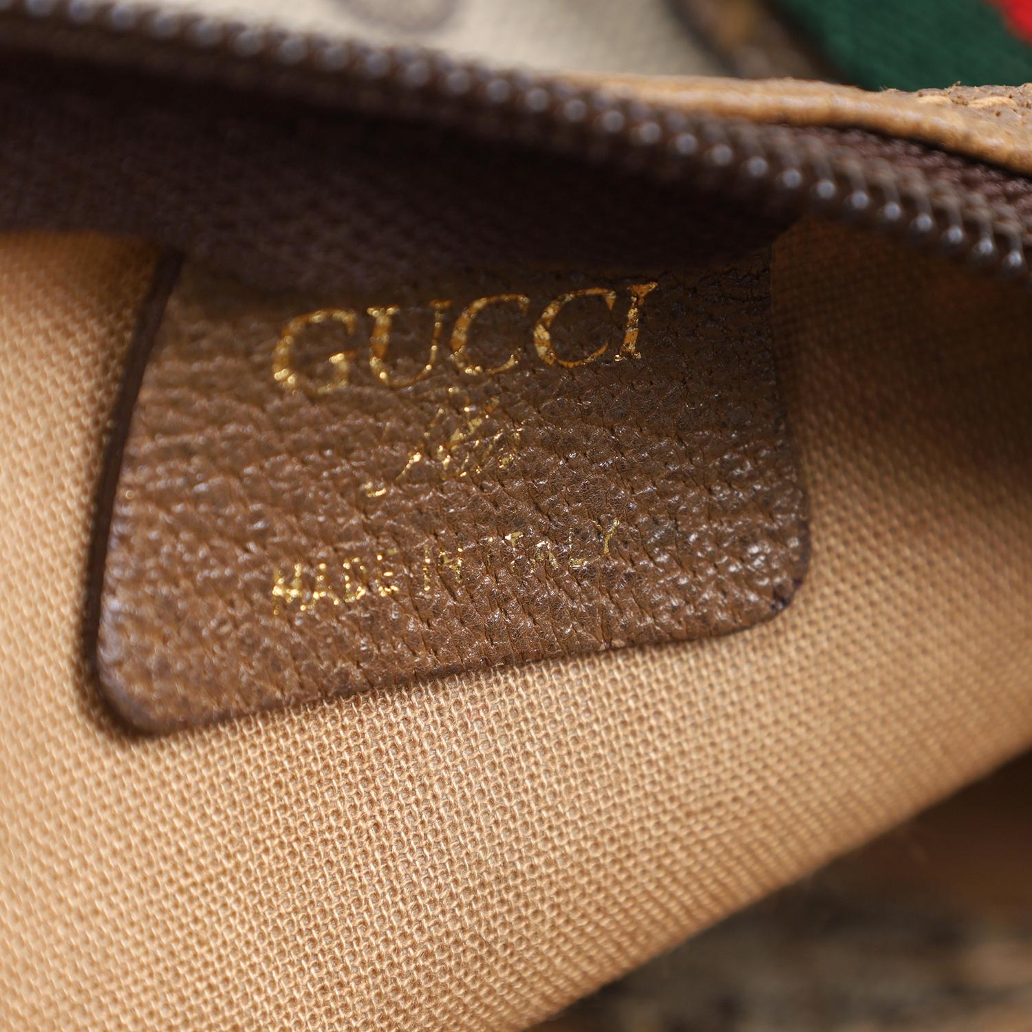 Gucci GG Monogram Canvas Shoulder Bag Tote 9