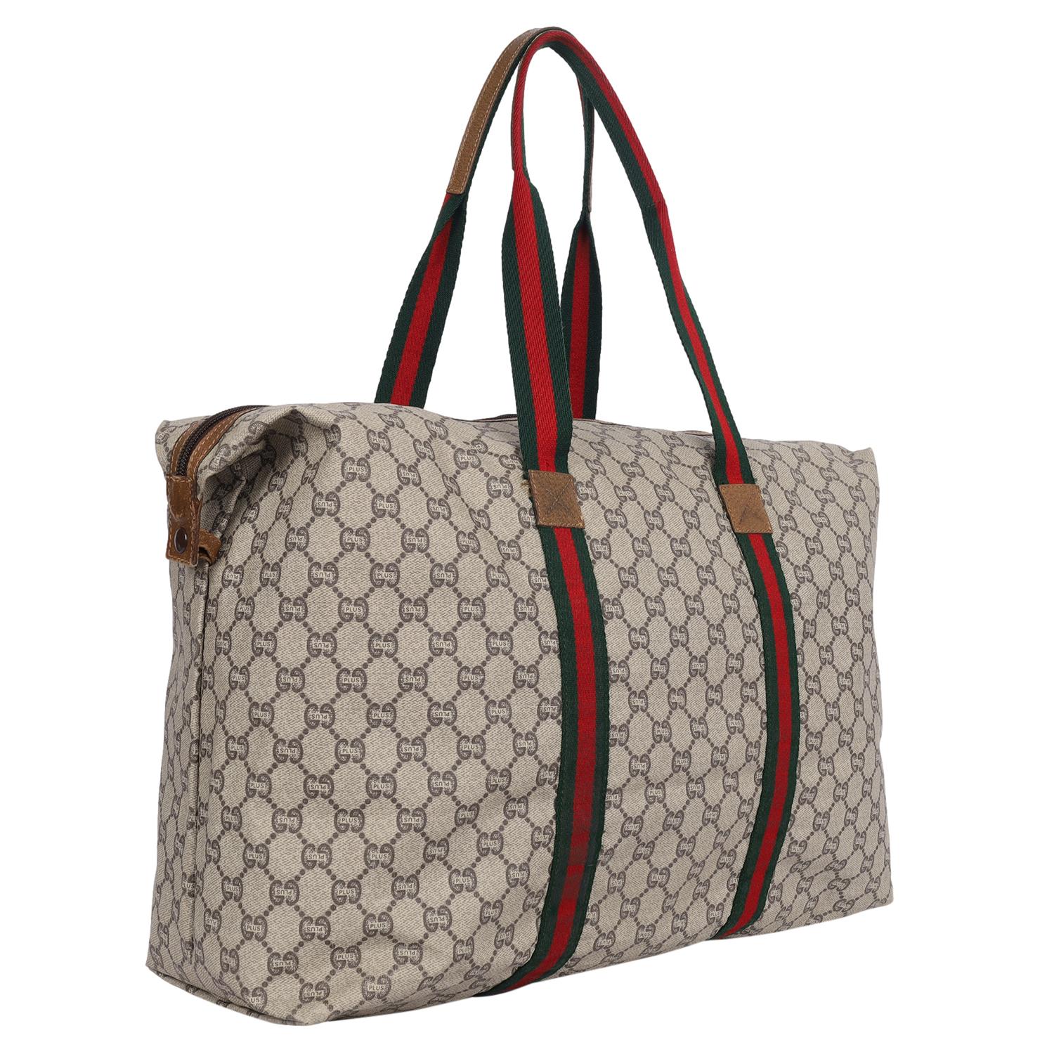 Gucci GG Monogram Canvas Shoulder Bag Tote 4