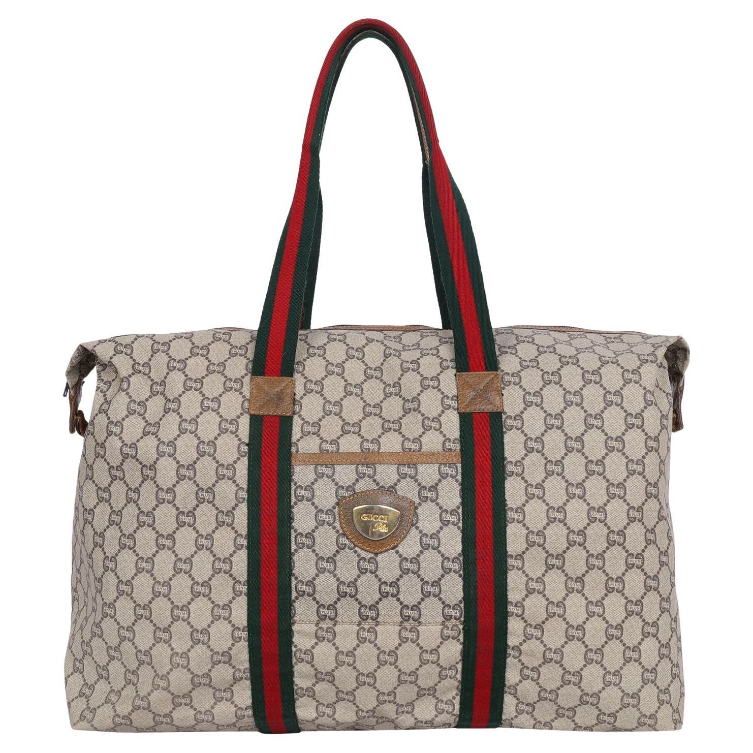 Gucci GG Monogram Canvas Shoulder Bag Tote