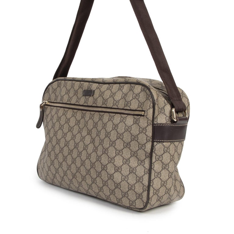 Gucci GG Monogram Canvas Travel Messenger Bag at 1stDibs | gucci monogram  messenger bag, gucci messenger bag women