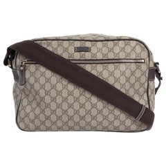 Gucci GG Monogram Canvas Travel Messenger Bag