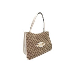 Gucci GG Monogram Horsebit 1955 Tote Bag Medium