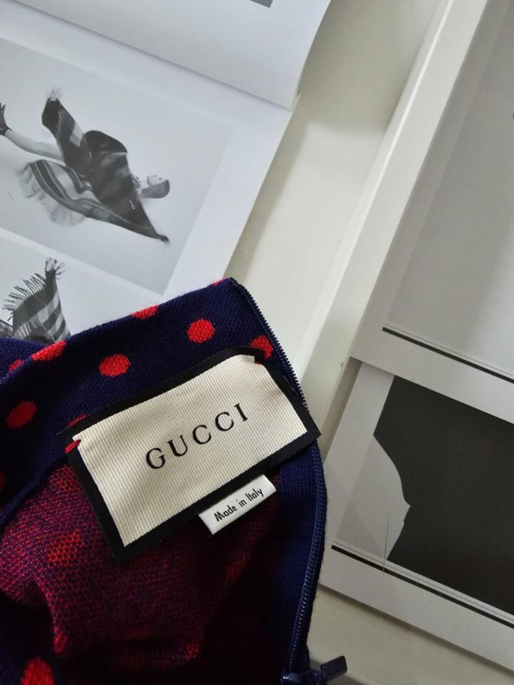 Gucci GG Monogram Lounge Knit Suit For Sale 4