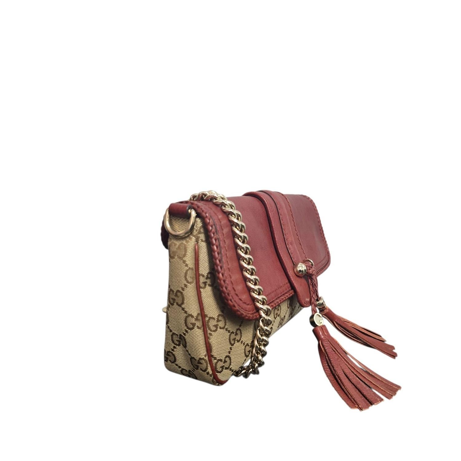 Gucci GG Monogram Borsa a tracolla da sera Marrakech In condizioni buone in vendita a Scottsdale, AZ