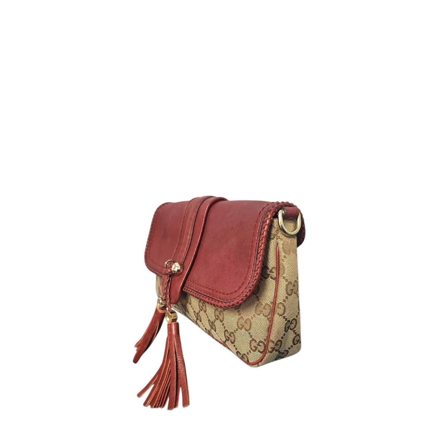 Gucci GG Monogram Borsa a tracolla da sera Marrakech in vendita 1