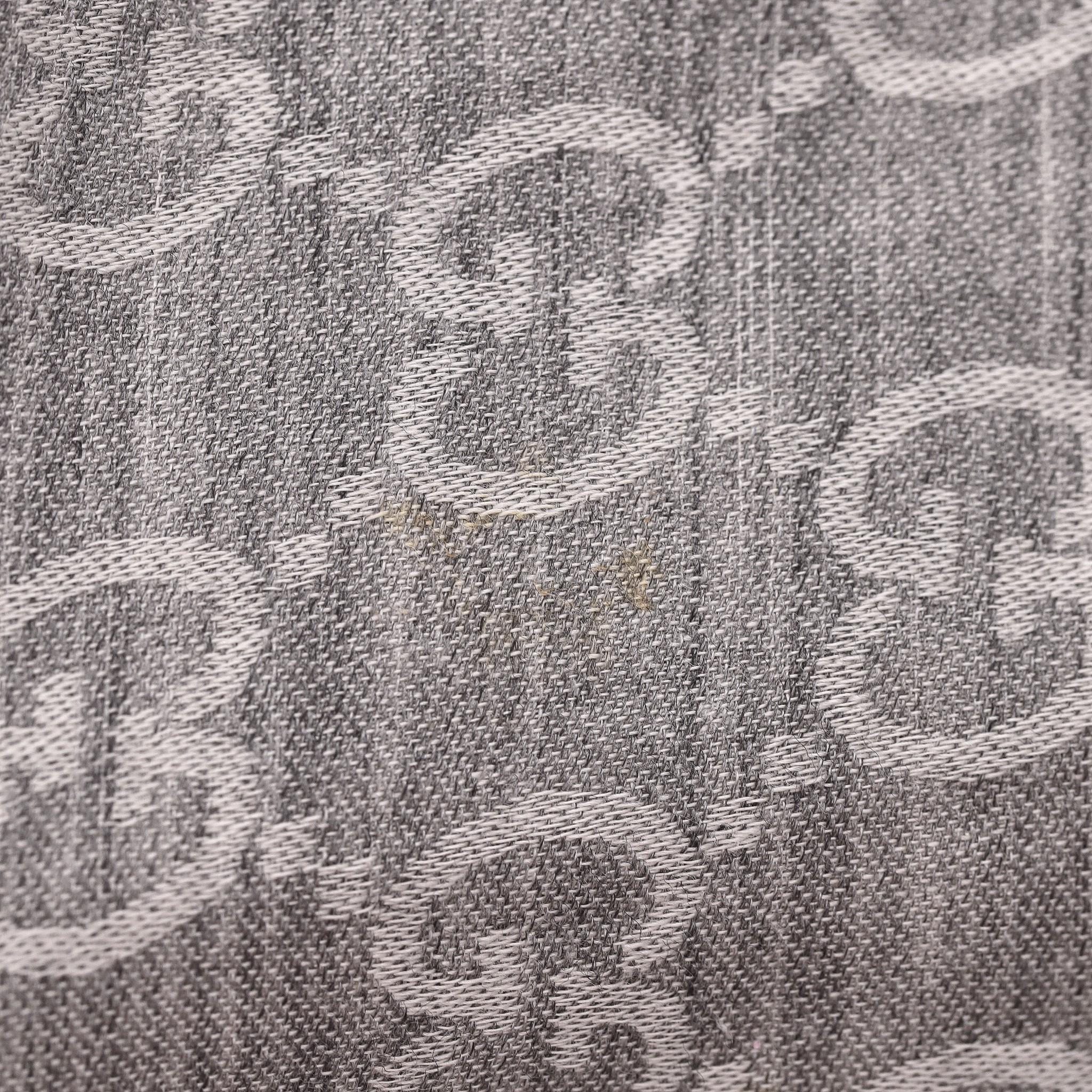Écharpe en soie et laine mélangées avec monogramme GG de Gucci 1