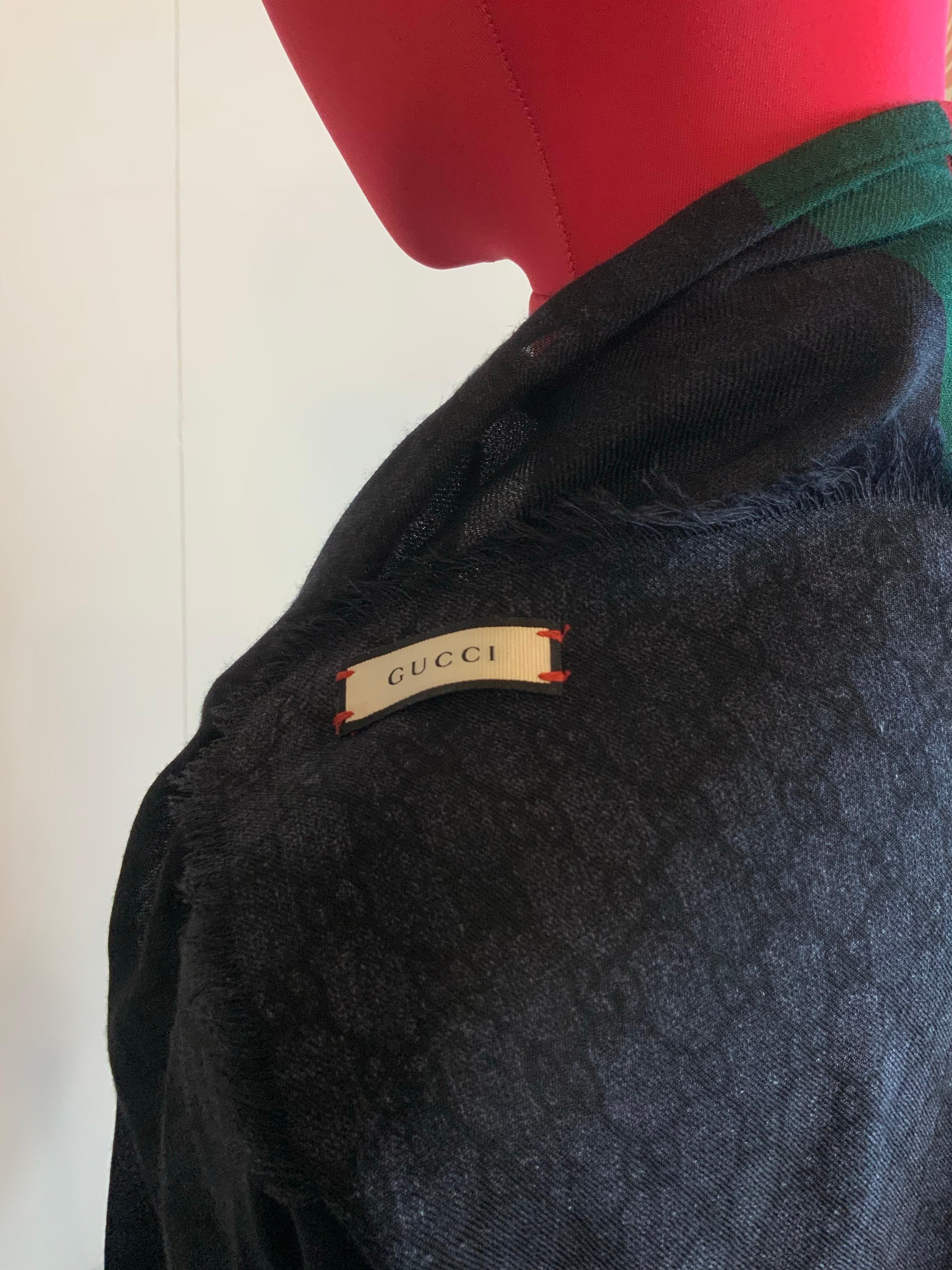 Gucci GG Monogram Stole Cape 6
