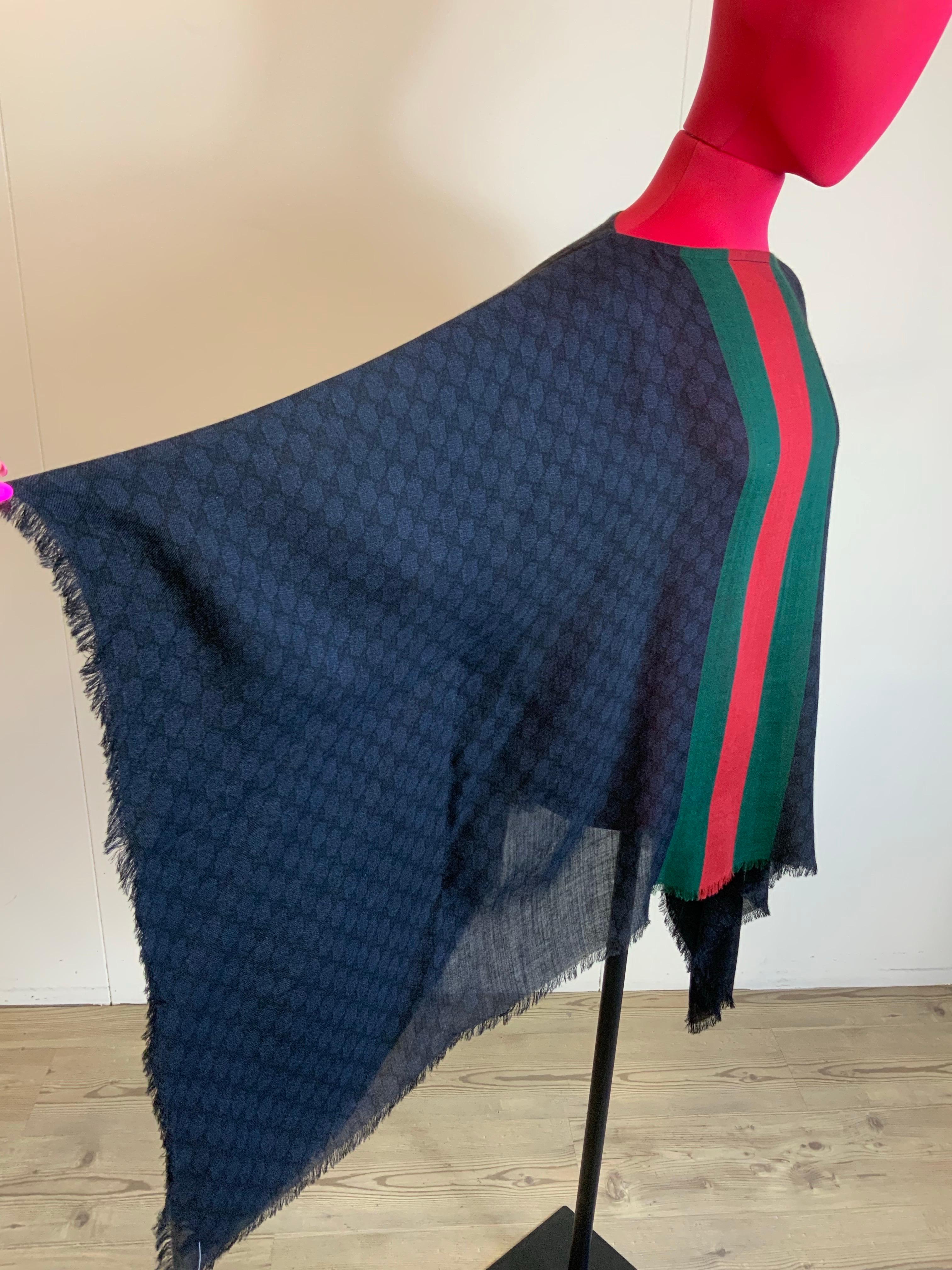 Gucci GG Monogram Stole Cape 2