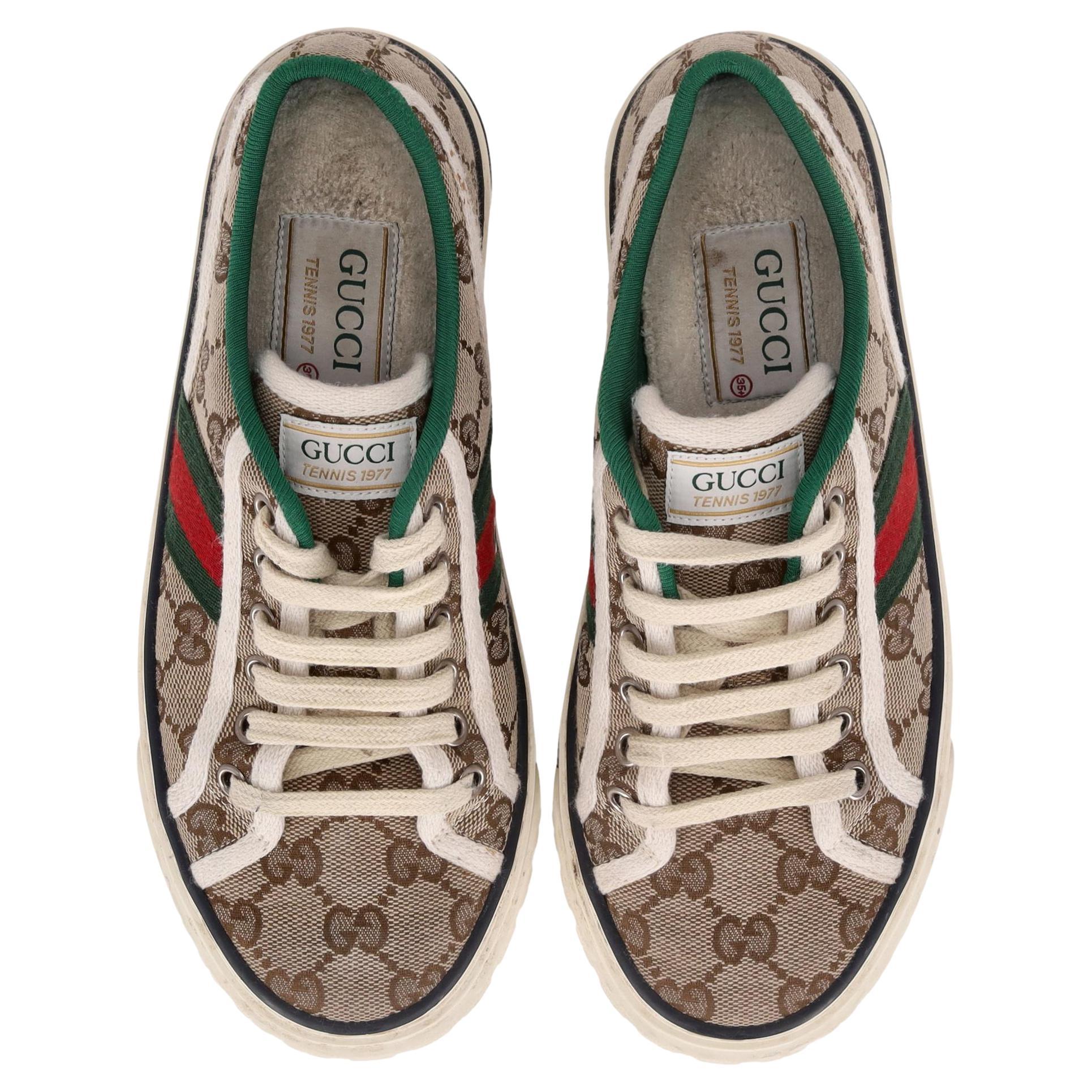 Zapatillas Gucci 
GG
 Monogram Tennis 1977
