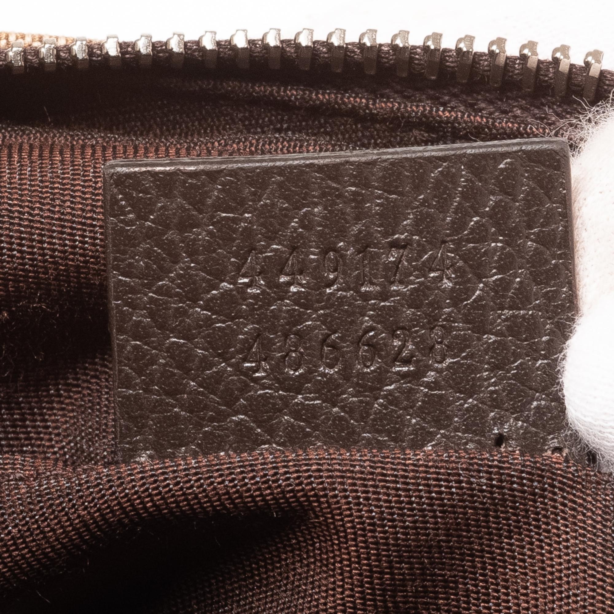 Women's or Men's Gucci GG Monogram Travel Pouch Belt Bag (449174) For Sale