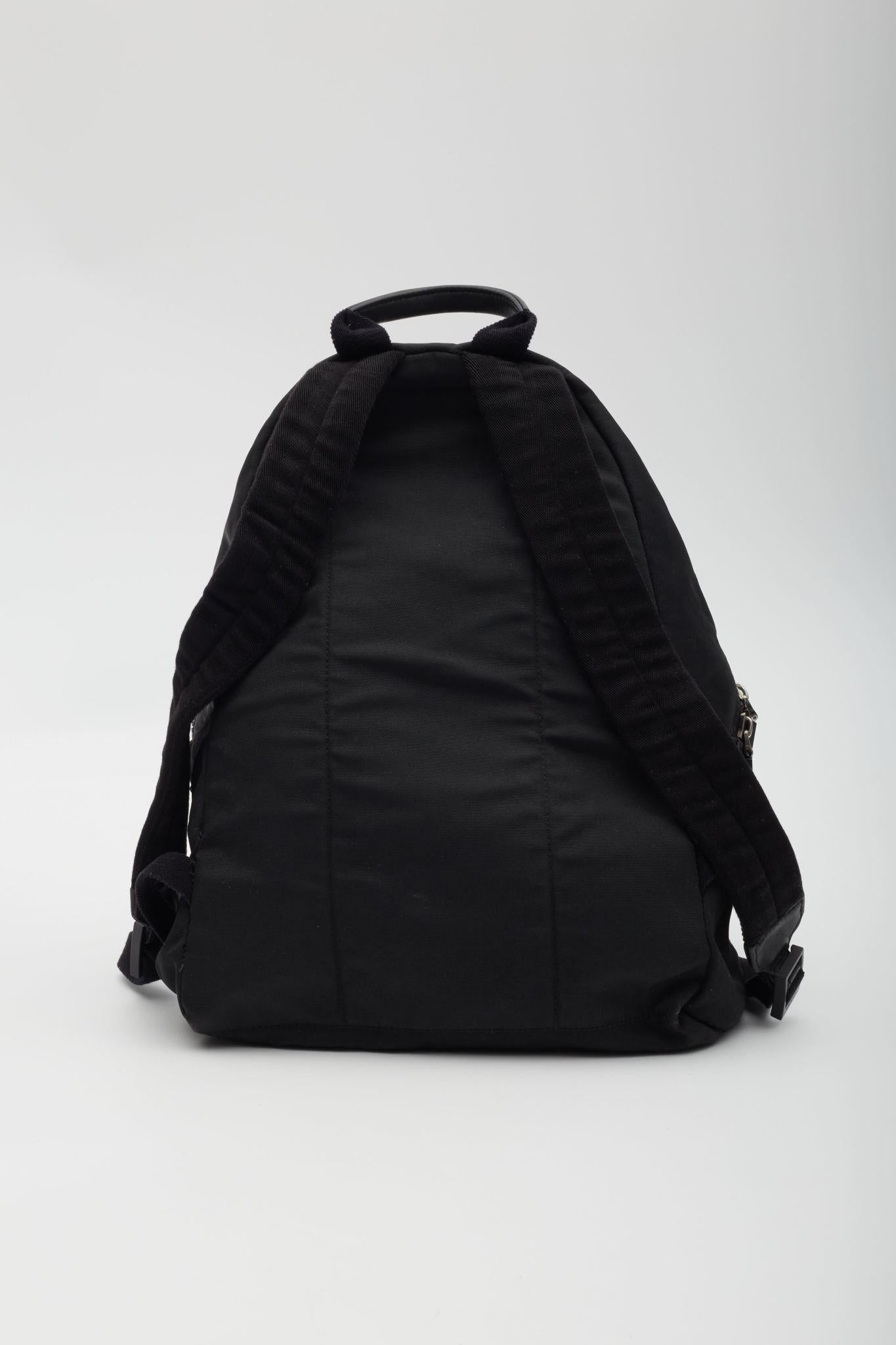 Men's Gucci GG Monogram Web Classic Backpack Black For Sale