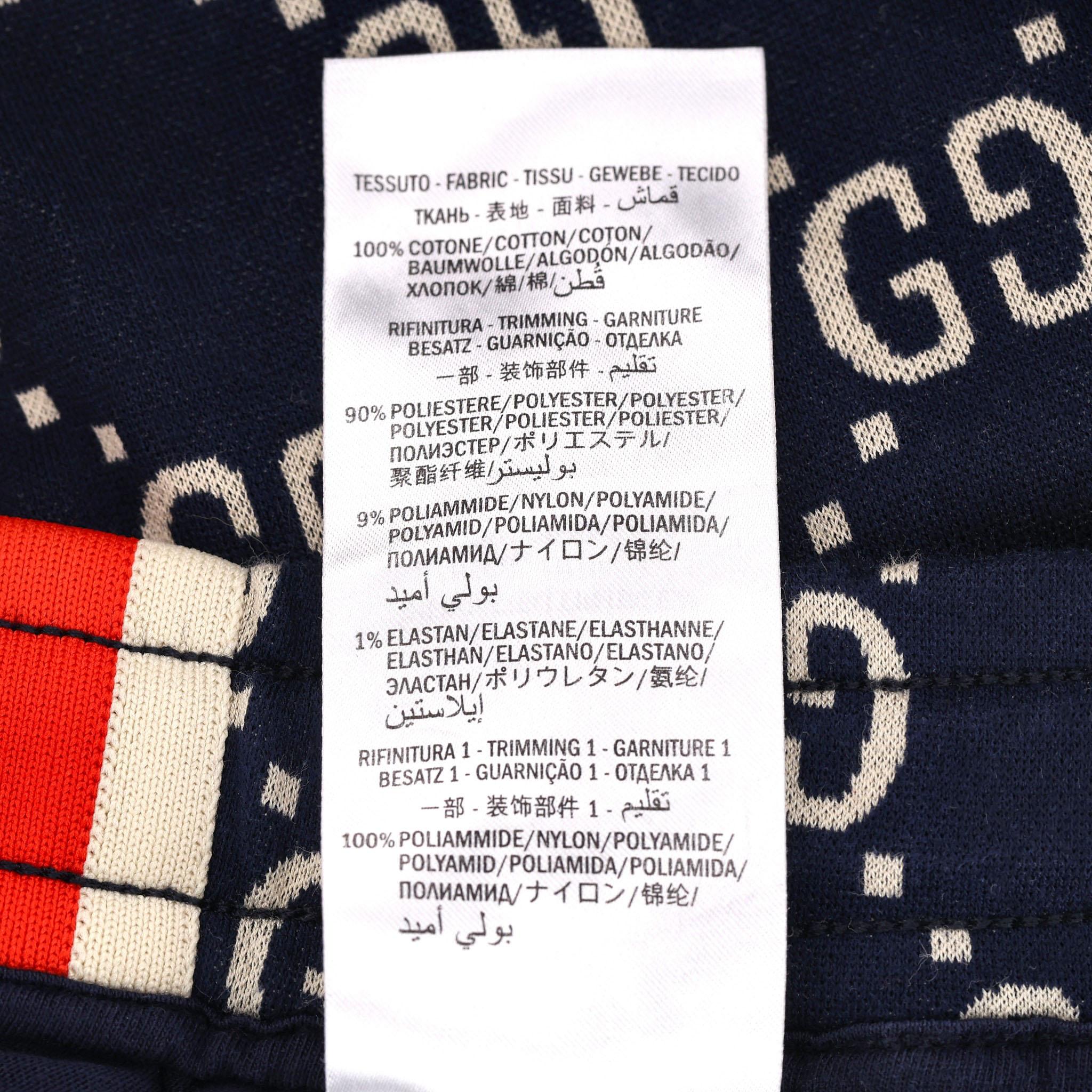 Gucci GG Monogram Web Stripe Jersey Cotton Track Bottoms 2