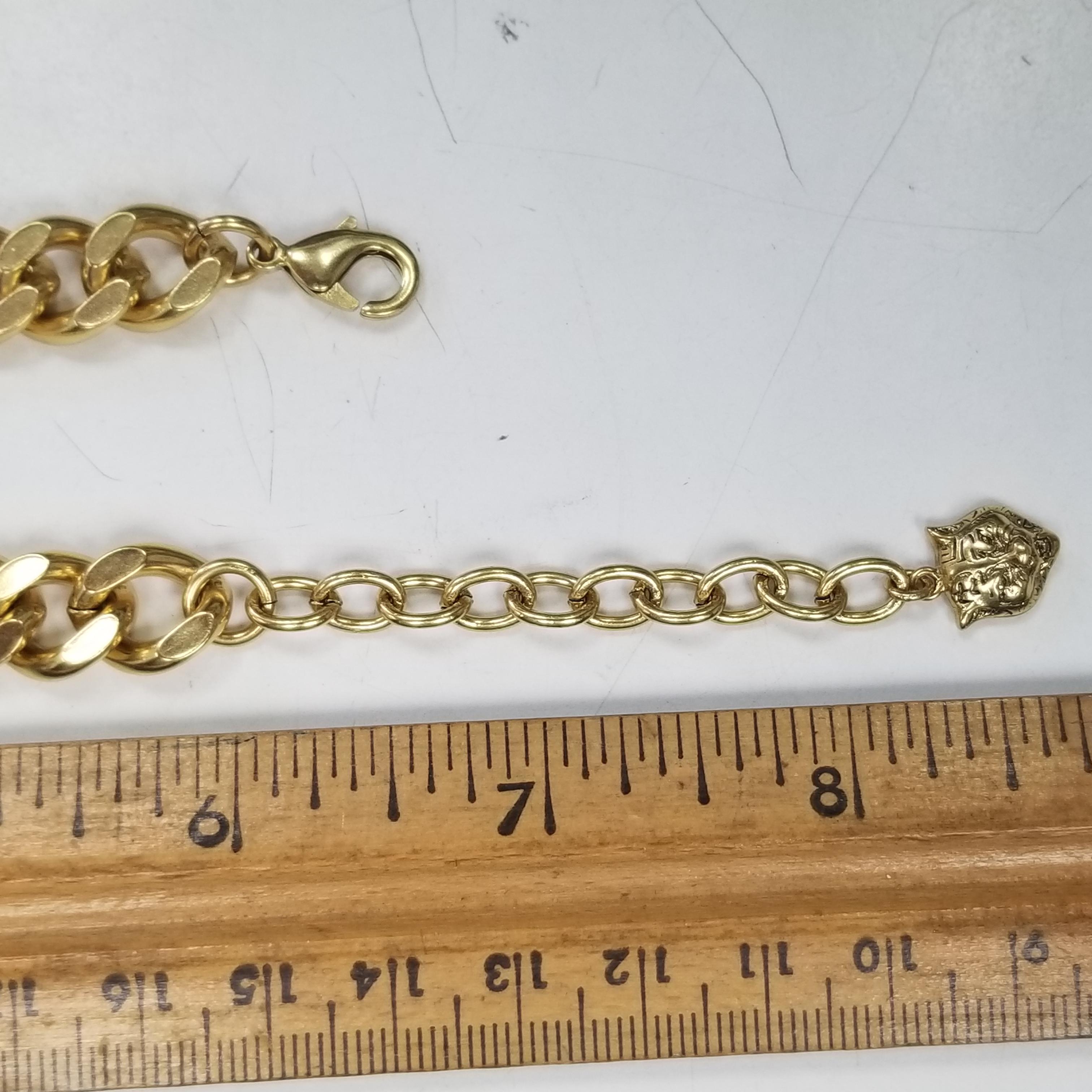 gucci necklace and bracelet set
