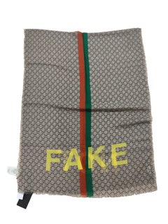 Gucci GG "Not Fake" Scarf NWOT