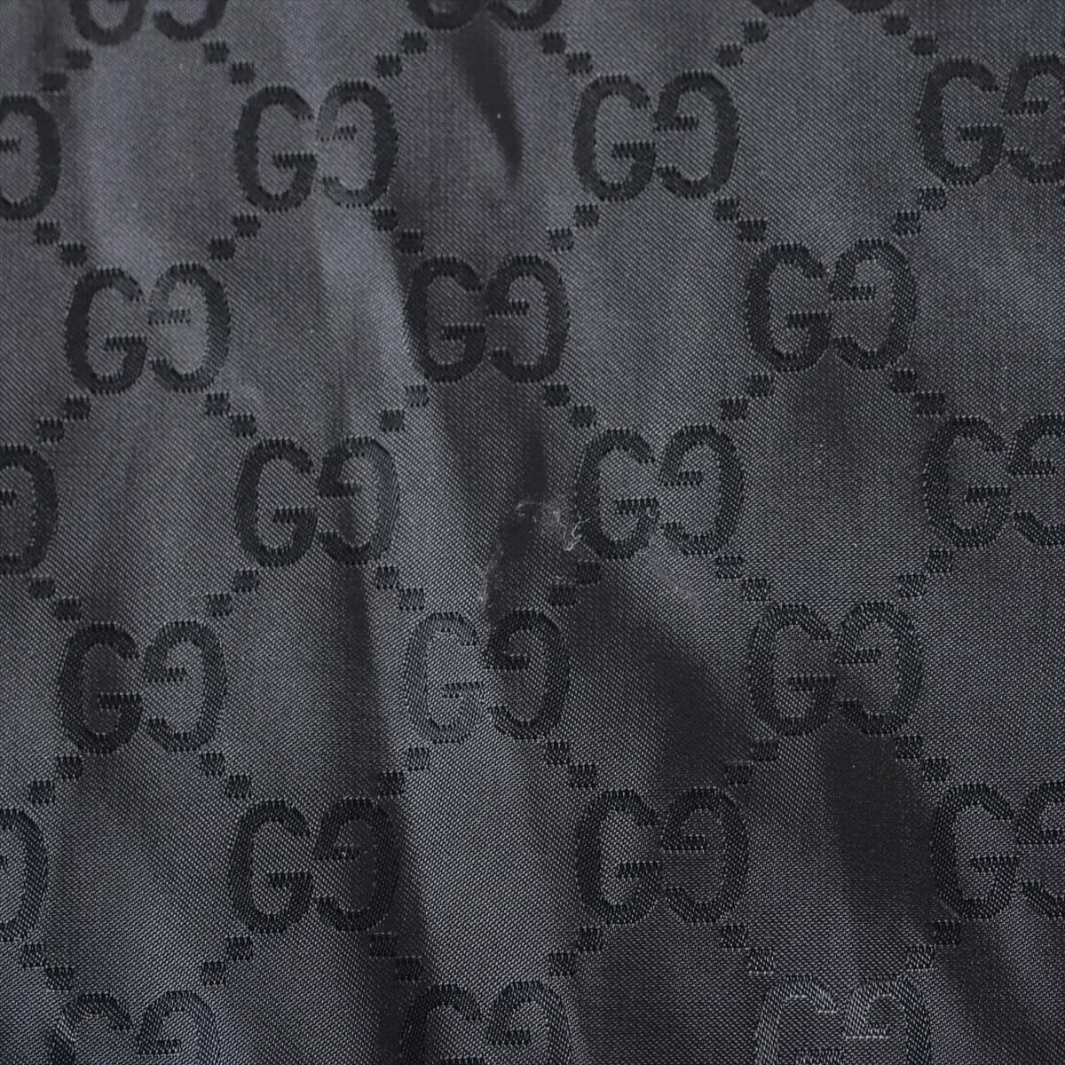 Gucci GG Nylon Belted Wrap Coat Black For Sale 4